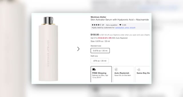 Skin Activator Serum with Hyaluronic Acid + Niacinamide