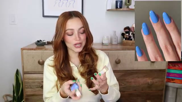 @kathleenlights reviewing Lights Lacquer Is Butter a Carb? at 05:59 in a YouTube Shorts video
