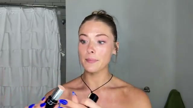 @kayla.ryan1 reviewing Dior Dior Forever Skin Correct Foundation Stick at 00:59 in a YouTube Shorts video