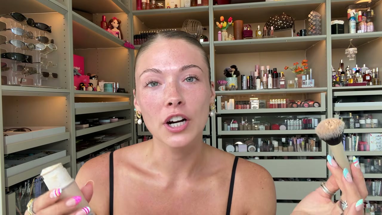@kayla.ryan1 reviewing Saie Dew Bronze at 02:05 in a YouTube Shorts video