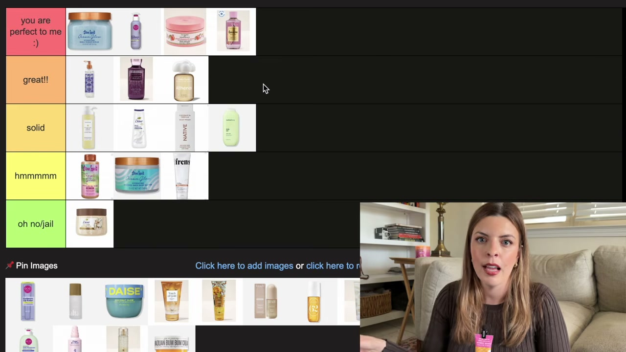 @laura.lavigne reviewing Athena Club Body Mist at 13:32 in a YouTube Shorts video