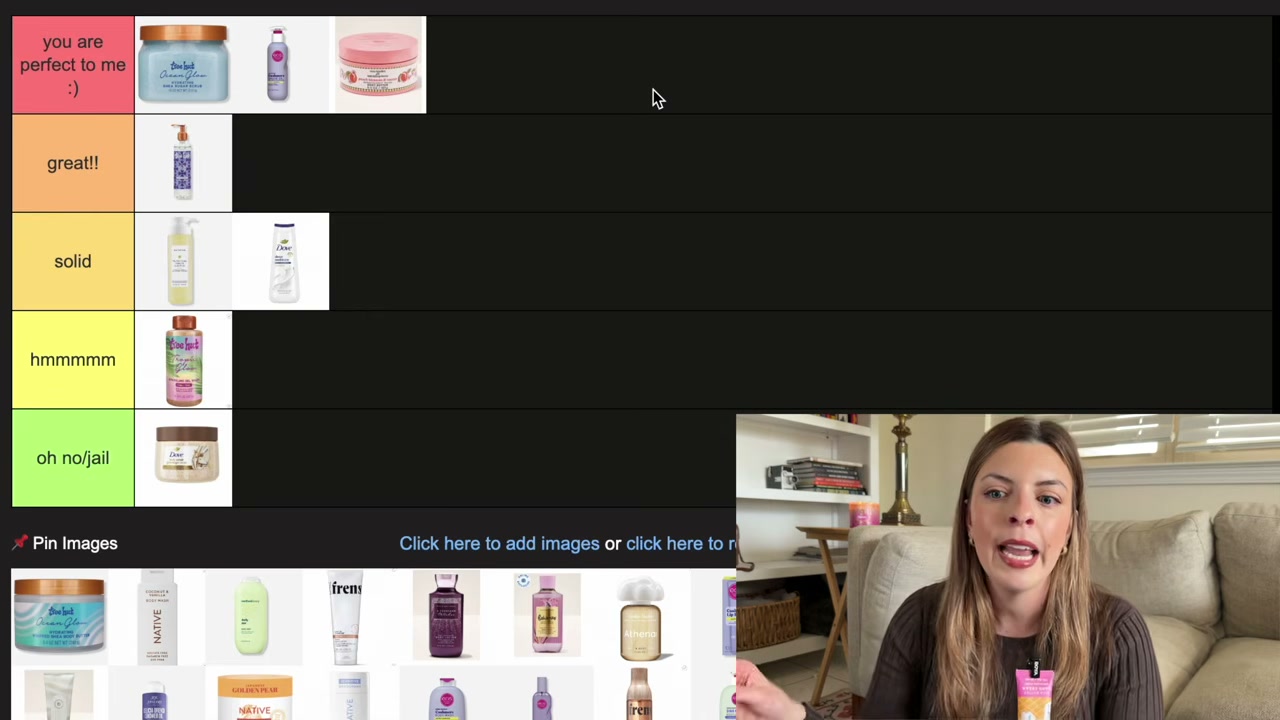 @laura.lavigne reviewing Bath & Body Works Body Butter at 09:05 in a YouTube Shorts video