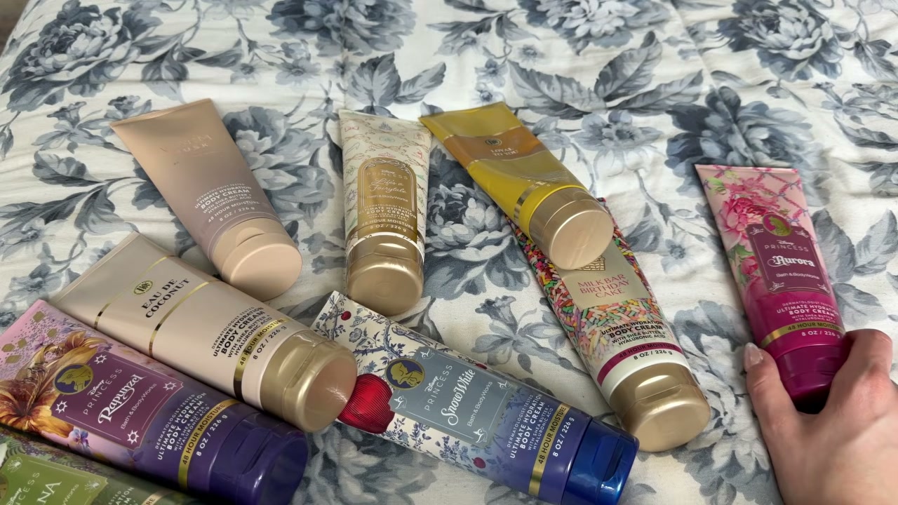 @laura.lavigne reviewing Bath & Body Works Life's a Fairy Tale at 15:20 in a YouTube Shorts video