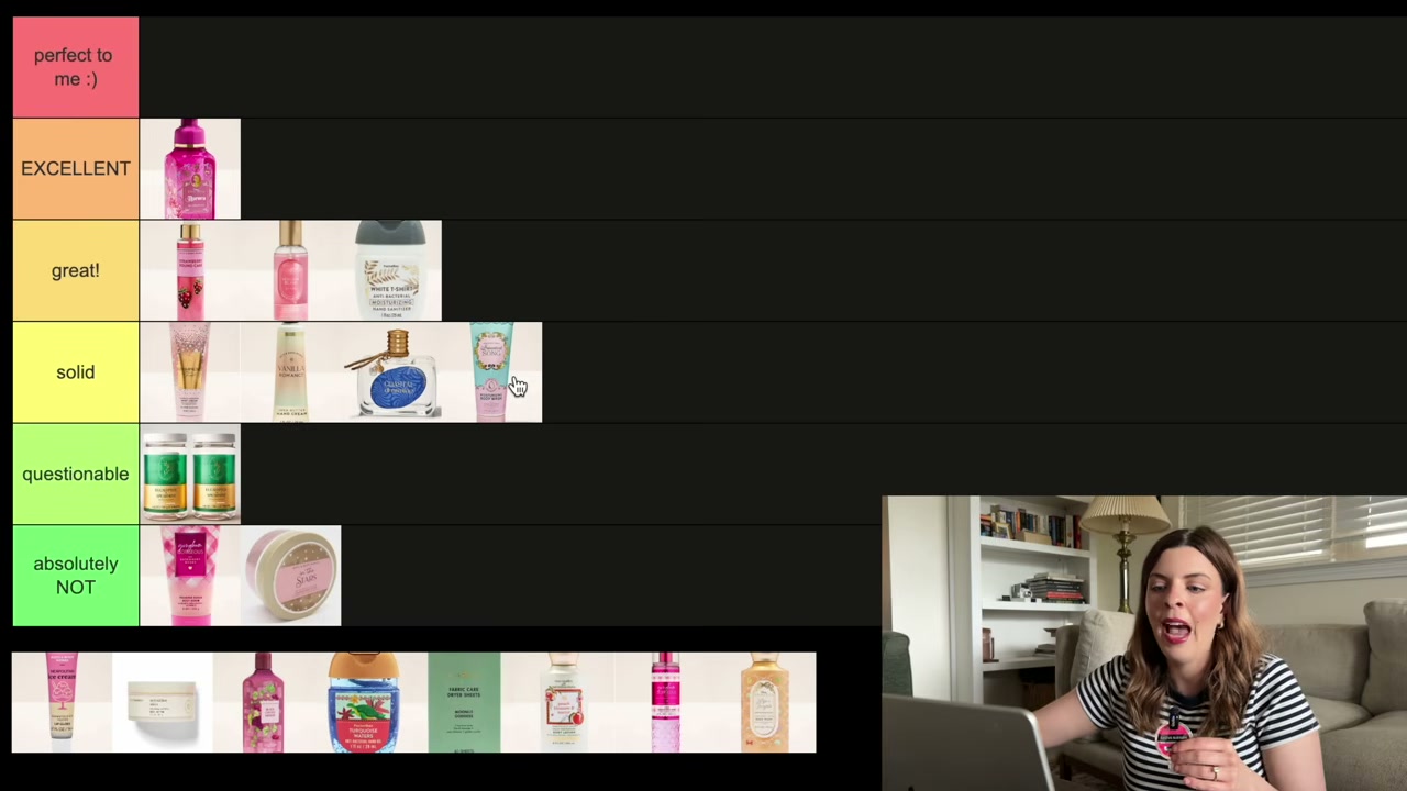 @laura.lavigne reviewing Bath & Body Works Moisturizing Body Wash at 15:01 in a YouTube Shorts video
