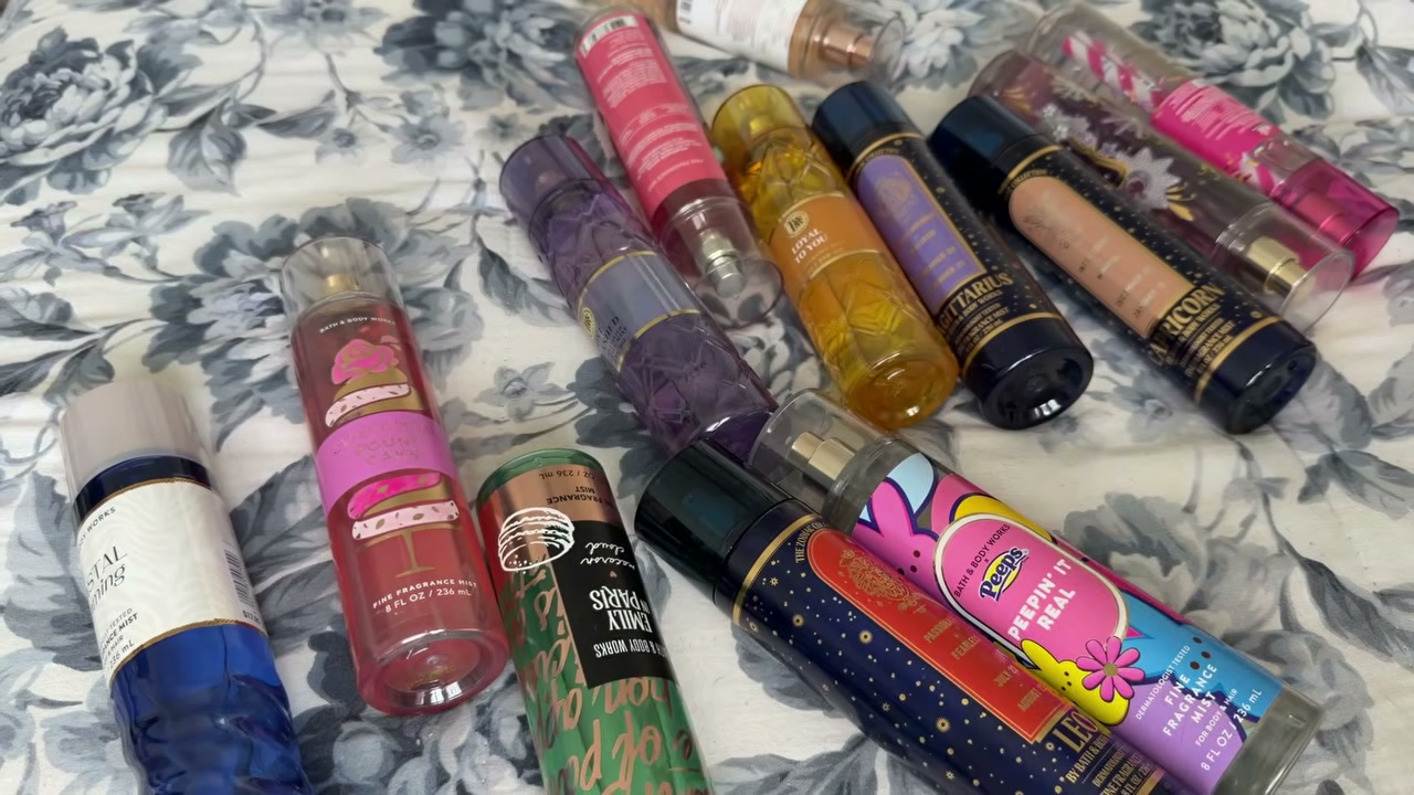 @laura.lavigne reviewing Bath & Body Works Moonlight Goddess at 33:59 in a YouTube Shorts video