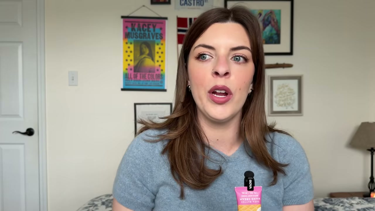 @laura.lavigne reviewing Bath & Body Works Plumeria at 10:34 in a YouTube Shorts video