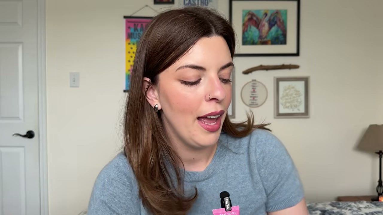 @laura.lavigne reviewing Merit Blush at 18:04 in a YouTube Shorts video