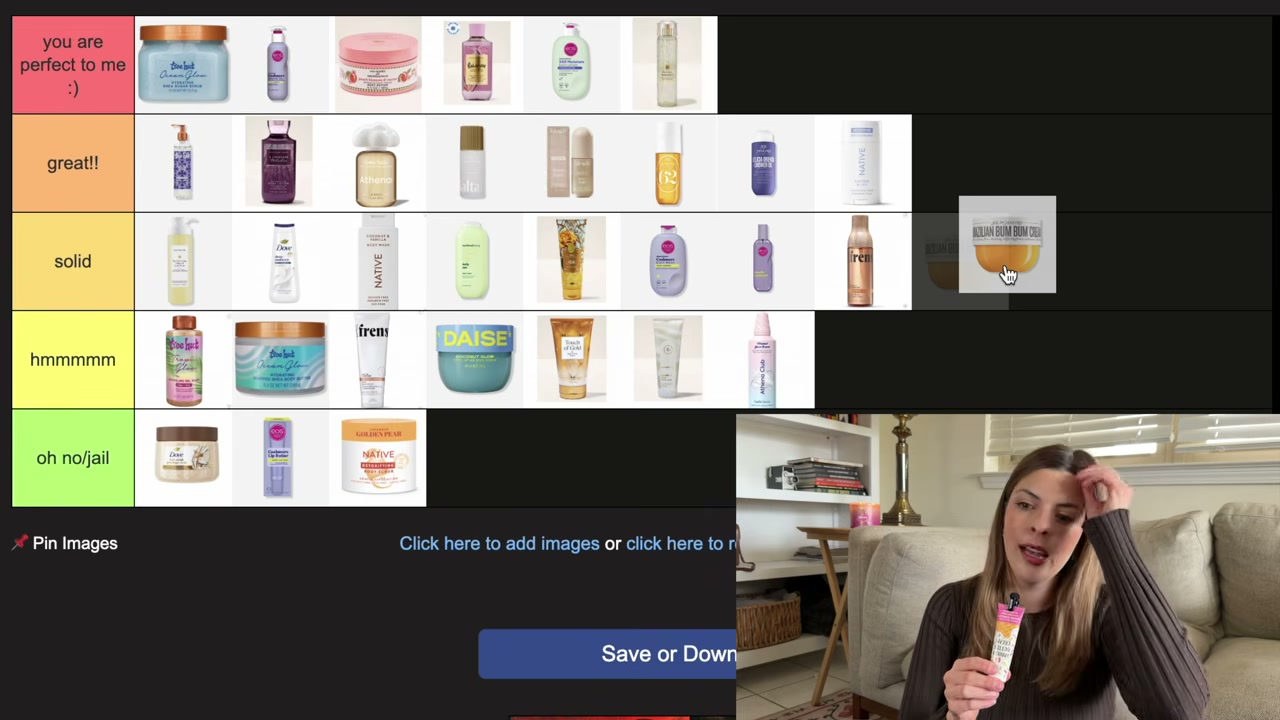 @laura.lavigne reviewing Sol de Janeiro Body Butter at 23:57 in a YouTube Shorts video