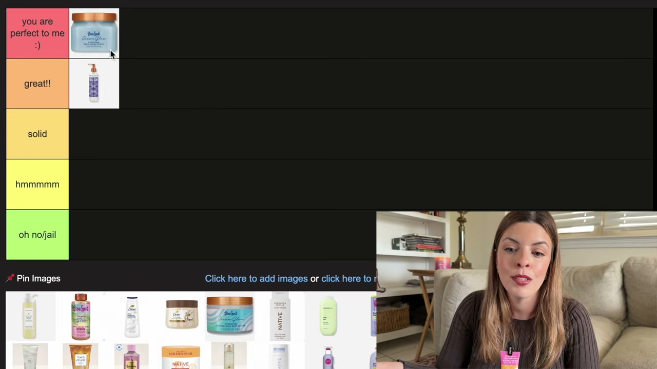 @laura.lavigne reviewing Tree Hut Body Scrub at 02:55 in a YouTube Shorts video