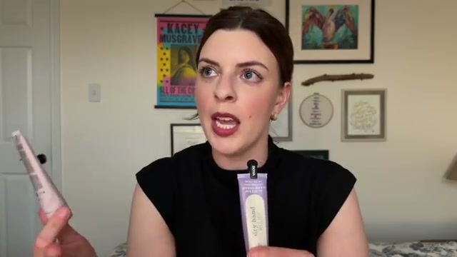 @laura.lavigne reviewing Way Bond Repair Balm at 20:43 in a YouTube Shorts video
