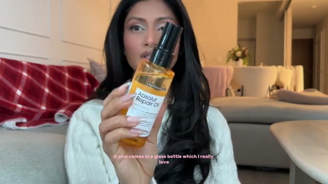 lavish_krish mentioning L'Oréal Absolu Repair Oil at 17:32 in their YouTube video