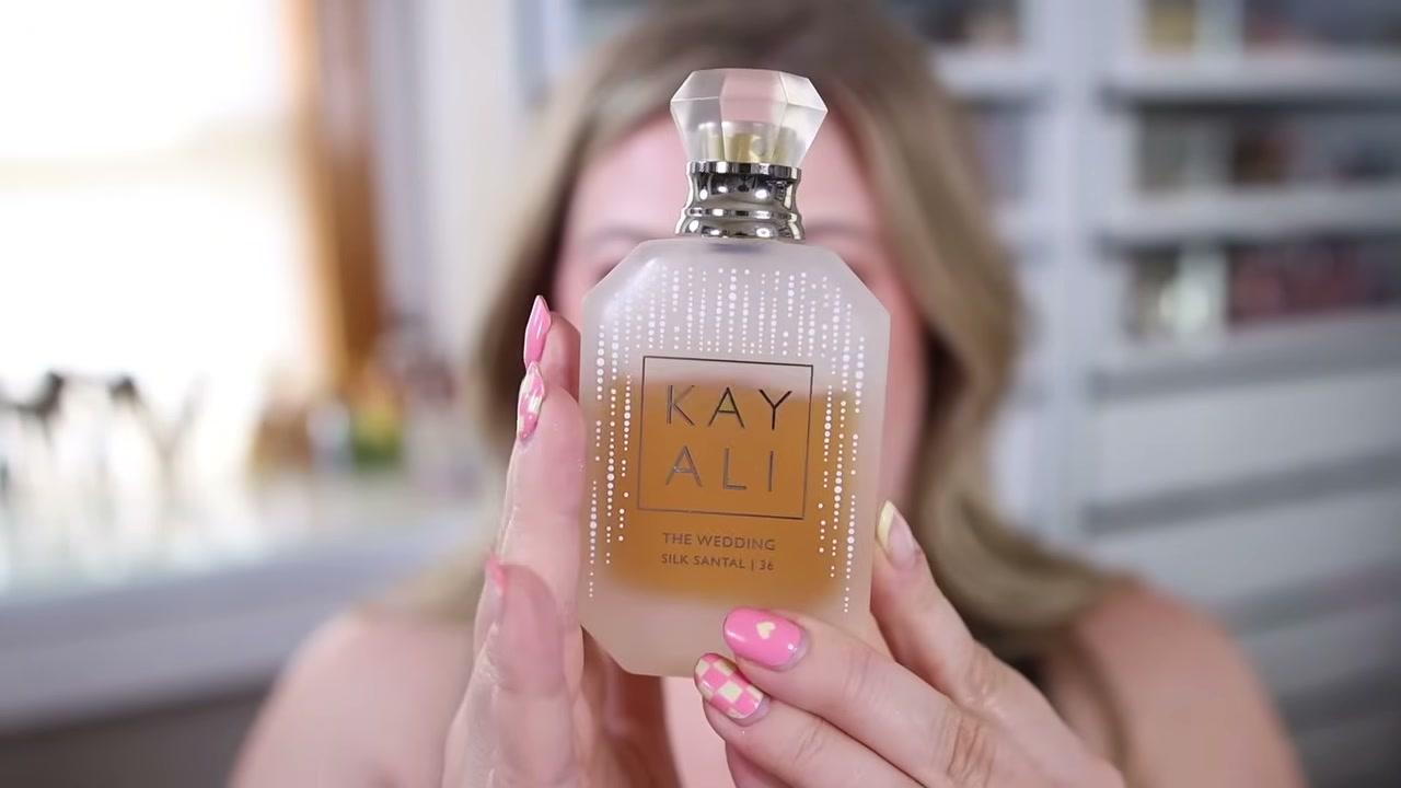 @leahjanae reviewing KAYALI THE WEDDING SILK SANTAL | 36 Eau De Parfum at 21:07 in a YouTube Shorts video