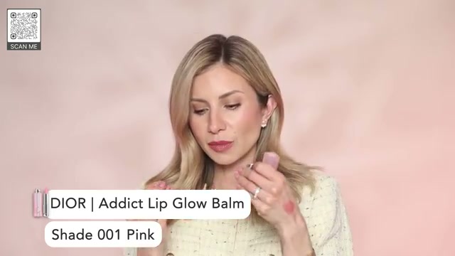 @lisajmakeup reviewing Dior Addict Lip Glow Balm at 12:41 in a YouTube Shorts video