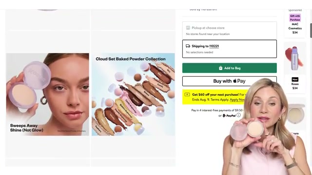 @lisajmakeup reviewing Gucci Mattifying Face Powder with 18-Hour Wear at 11:45 in a YouTube Shorts video