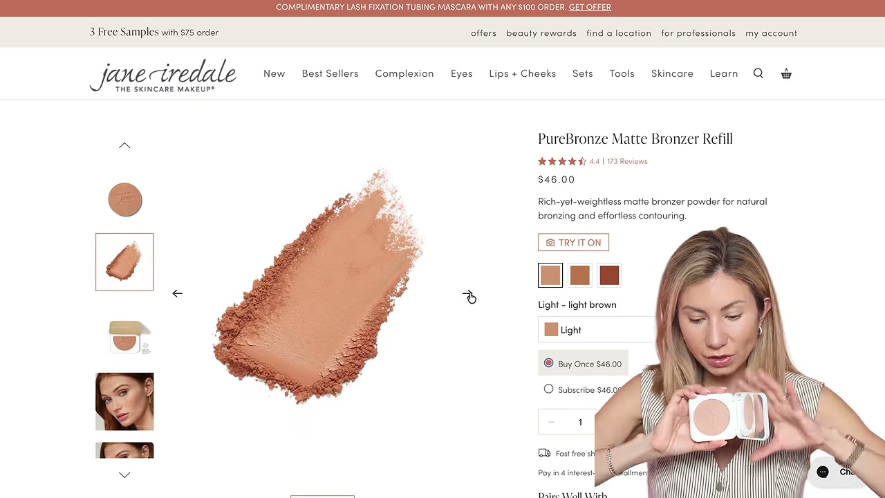 PureBronze Matte Bronzer