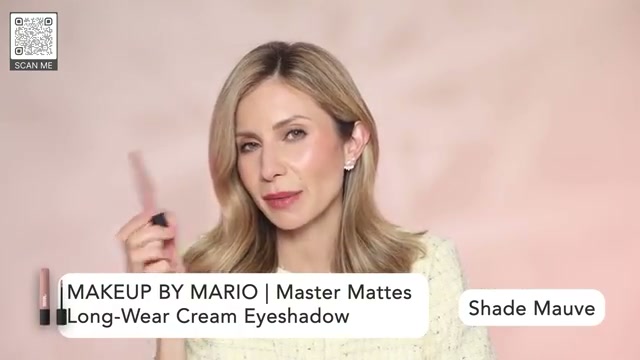 @lisajmakeup reviewing MAKEUP BY MARIO Master Mattes Long-Wear Cream Eyeshadows at 05:25 in a YouTube Shorts video