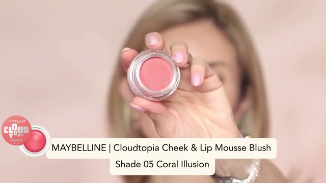 lisajmakeup mentioning Maybelline Cloudtopia Cheek & Lip Mousse Blush at 04:06 in their YouTube video