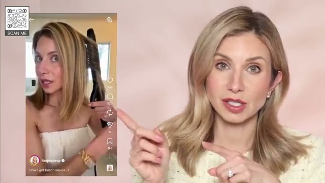 @lisajmakeup reviewing Oribe Invisible Defense Universal Protection Hair Spray at 08:11 in a YouTube Shorts video