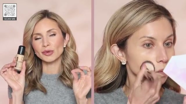 @lisajmakeup reviewing SEPHORA COLLECTION Best Skin Ever Foundation at 00:54 in a YouTube Shorts video
