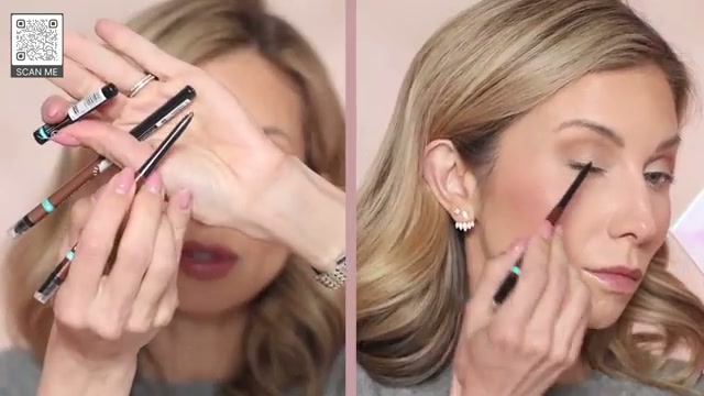 @lisajmakeup reviewing SEPHORA COLLECTION Eyeliner at 08:03 in a YouTube Shorts video