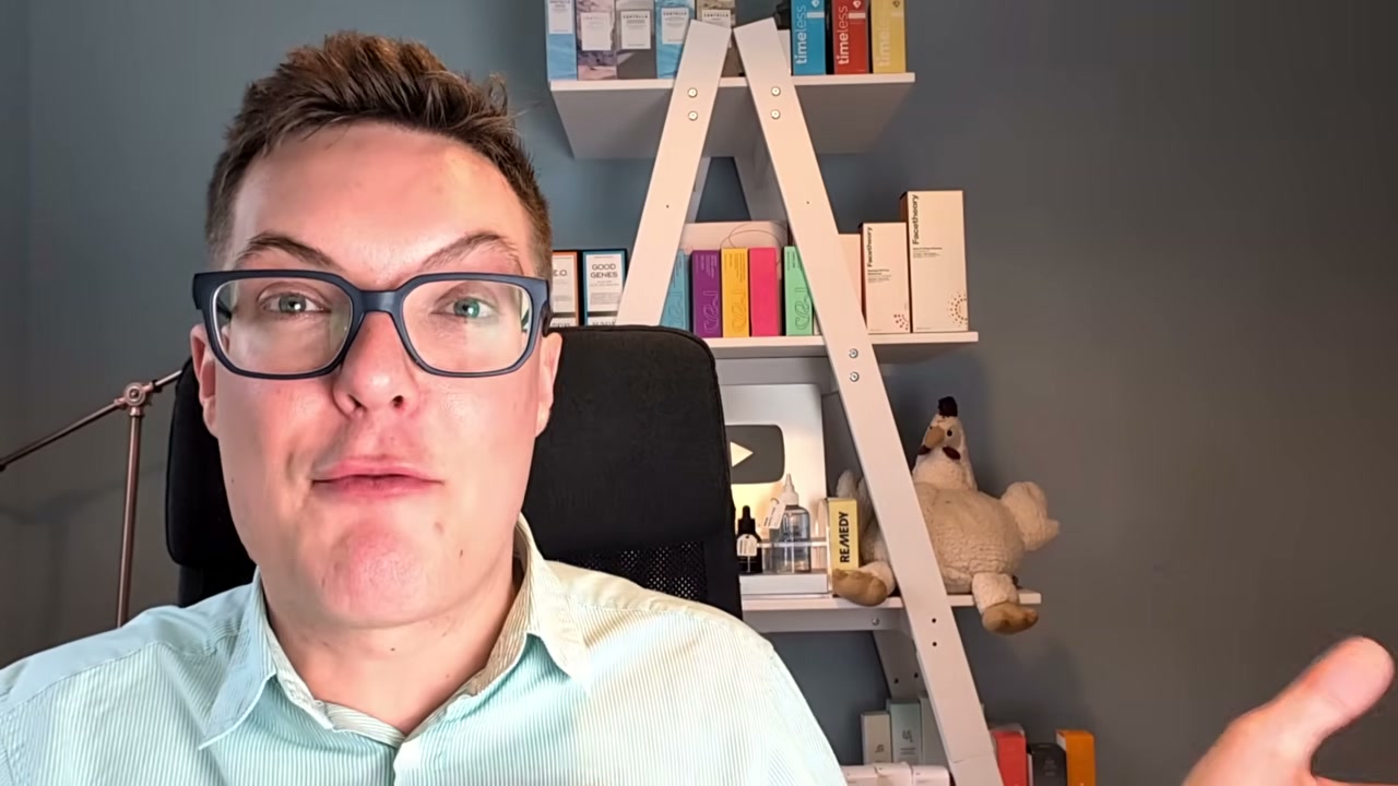 @madaboutskin reviewing CANMAKE Mermaid UV Gel at 12:31 in a YouTube Shorts video