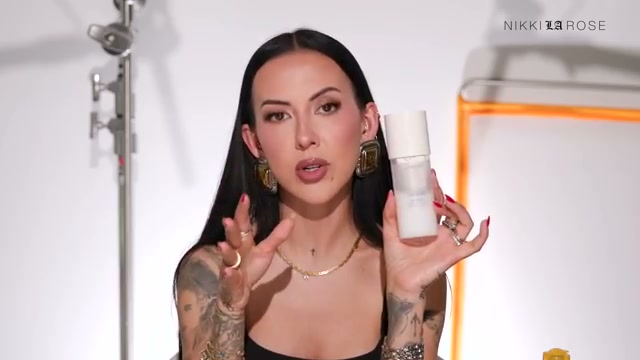 @makeupbynikkilarose reviewing Laneige Cream Skin Ceramide Toner and Moisturizer at 33:41 in a YouTube Shorts video