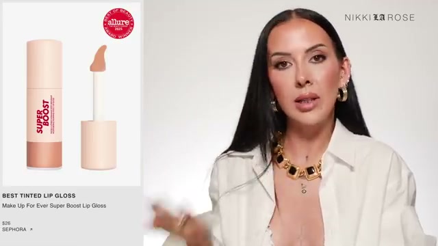 makeupbynikkilarose mentioning MAKE UP FOR EVER Super Boost Lip Gloss at 31:10 in their YouTube video