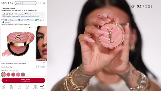 Make Me Blush 24H Buildable Powder Blush