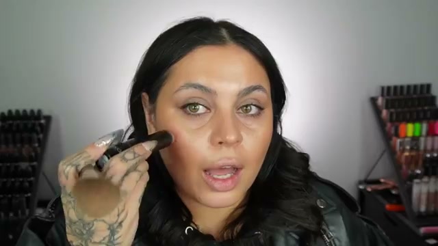 @missmeganrobinsonn reviewing Kiko Velvet Touch Creamy Stick Blush at 07:38 in a YouTube Shorts video