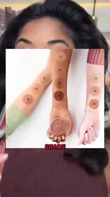 @monica.raviii reviewing Catrice Soft Touch Bronzer at 01:37 in a YouTube Shorts video