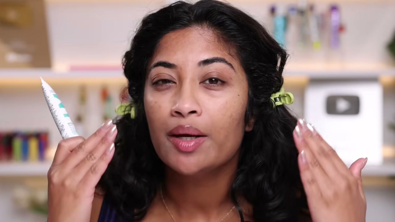 @monica.raviii reviewing La Roche-Posay Effaclar BPO Multi-Target Acne Treatment at 02:03 in a YouTube Shorts video