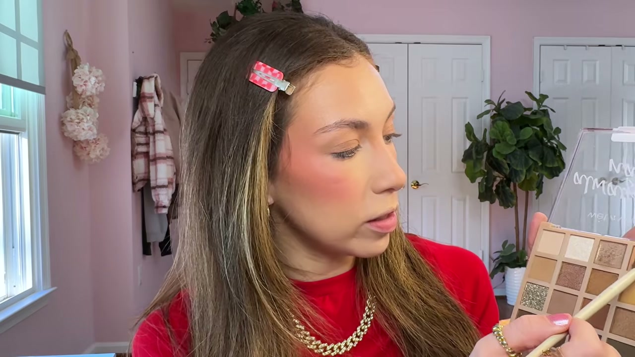 @moorebeautifully reviewing Wet n Wild Always Naked Palette at 28:47 in a YouTube Shorts video