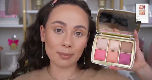 @morganturnermakeup reviewing Hourglass Ambient Lighting Edit Unlocked Palette at 19:44 in a YouTube Shorts video