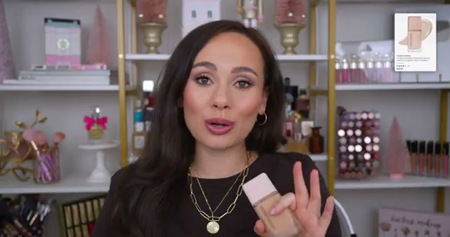 @morganturnermakeup reviewing Natasha Denona Hyglam Foundation at 06:02 in a YouTube Shorts video