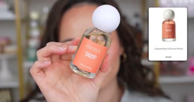 @morganturnermakeup reviewing Pacifica Sugared Apricot at 18:21 in a YouTube Shorts video