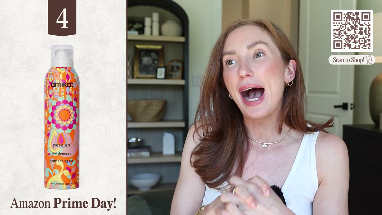 @moriahcrobinson reviewing amika Talc Free Dry Shampoo at 03:12 in a YouTube Shorts video
