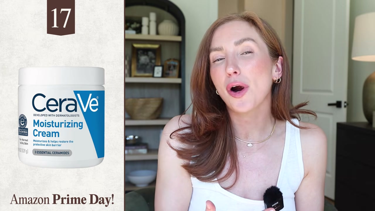 @moriahcrobinson reviewing CeraVe Moisturizing Cream at 13:36 in a YouTube Shorts video