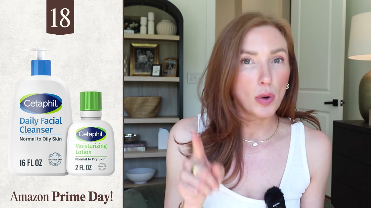 @moriahcrobinson reviewing Cetaphil Daily Facial Cleanser at 14:18 in a YouTube Shorts video