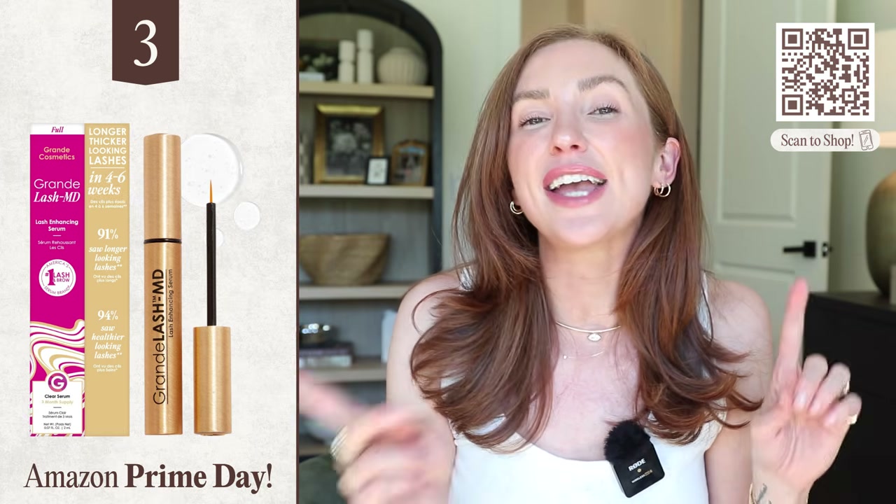 @moriahcrobinson reviewing Grandelash MD Lash Enhancing Serum at 02:35 in a YouTube Shorts video