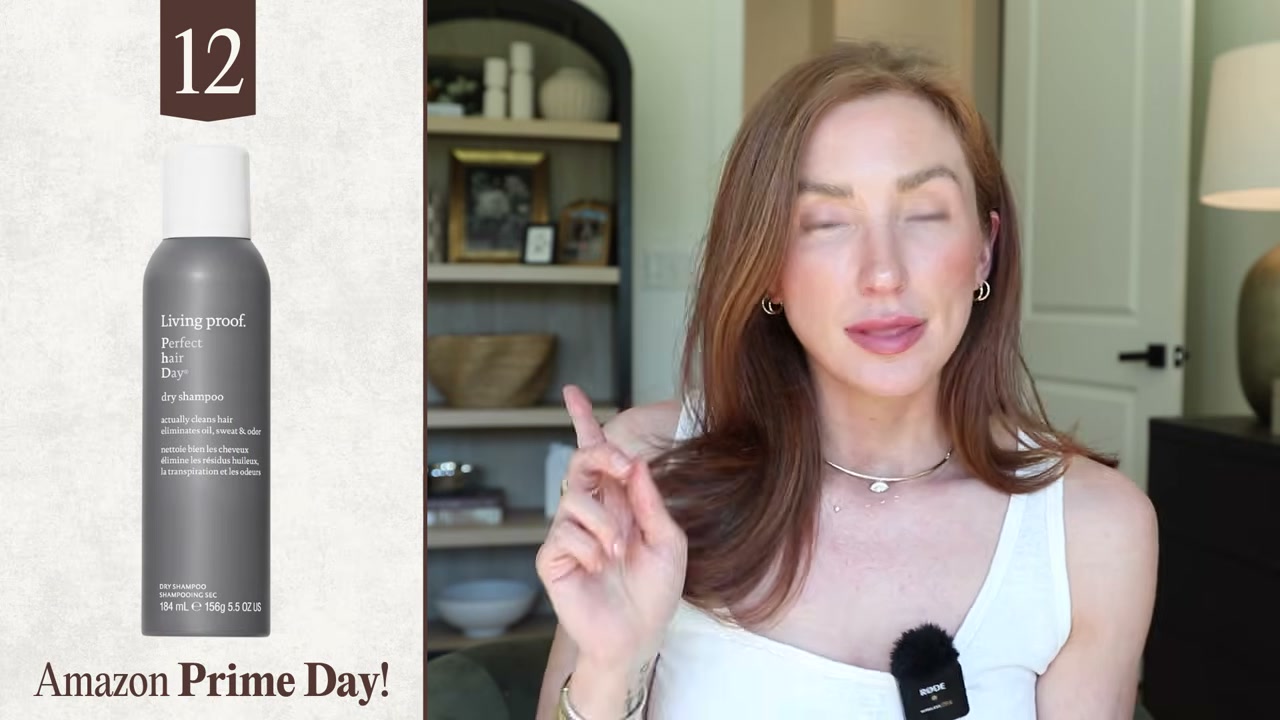 @moriahcrobinson reviewing Living Proof Dry Shampoo at 08:42 in a YouTube Shorts video