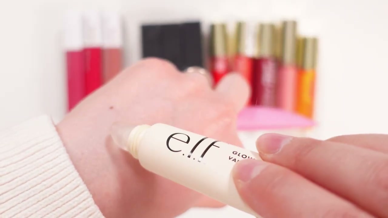 @ms.angiekim reviewing e.l.f. Cosmetics Glow Reviver Melting Lip Balm at 04:06 in a YouTube Shorts video