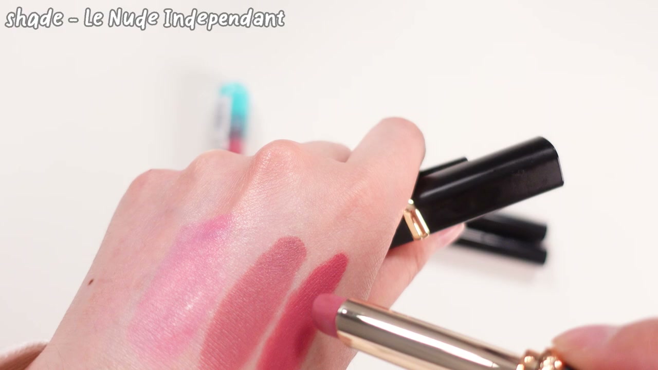 @ms.angiekim reviewing L'Oreal Paris Colour Riche Intense Volume Matte Lipstick at 20:30 in a YouTube Shorts video