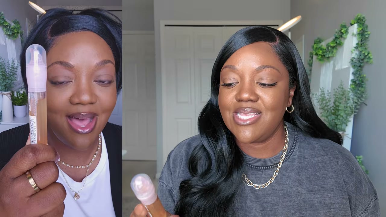 @nubelease reviewing Maybelline Lifter Gel at 18:25 in a YouTube Shorts video