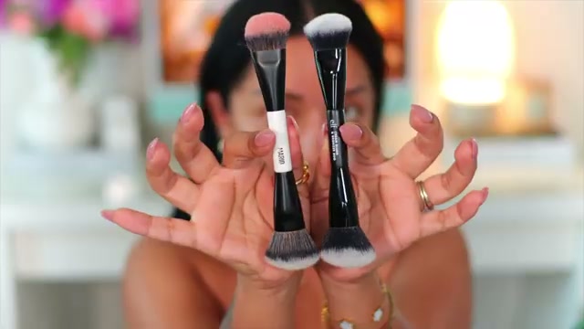 Cream Blush & Bronzer Duo Brush