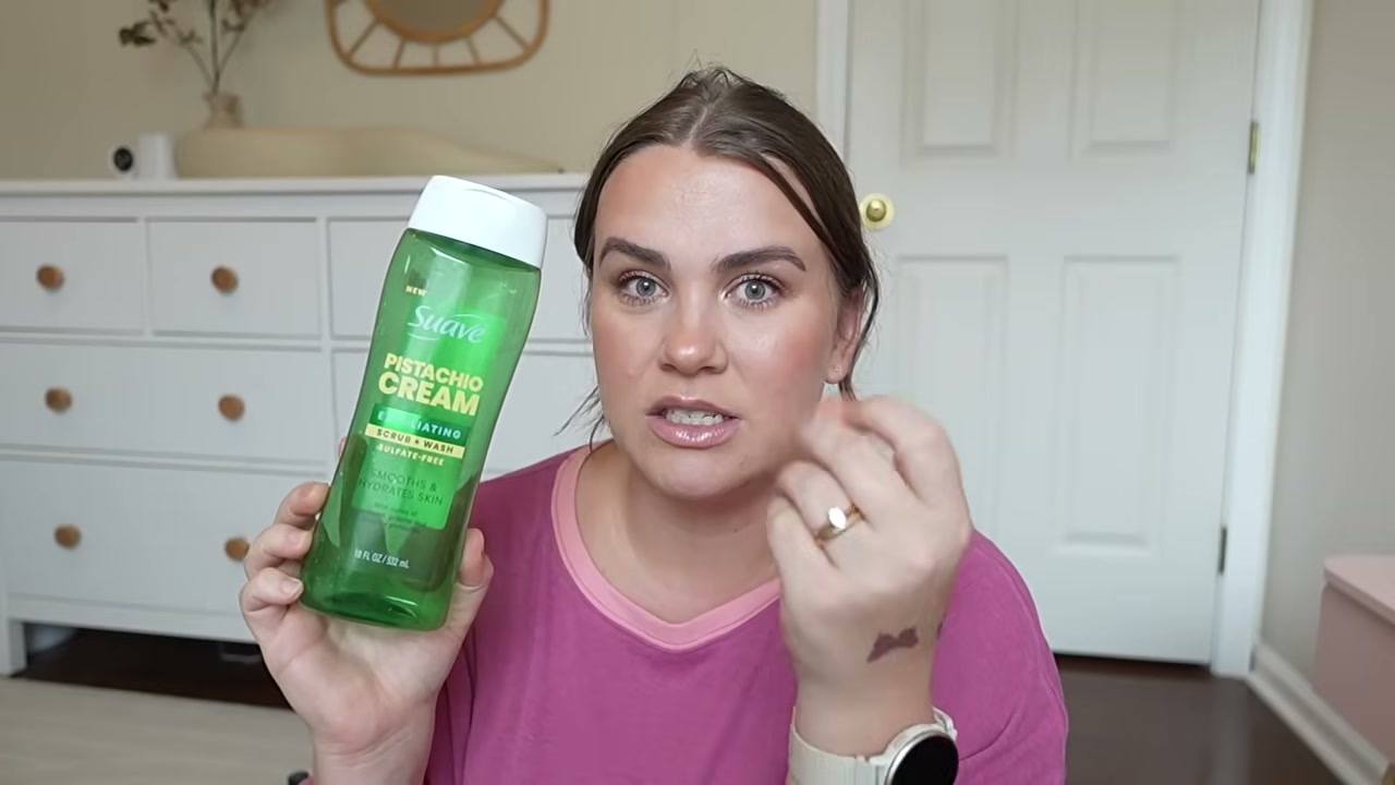 Pistachio Cream Exfoliating Body Wash & Scrub