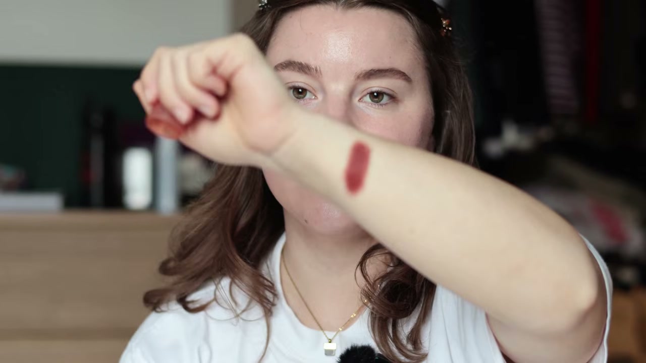 @peculiarlaain reviewing Catrice Blush & Charm Multistick at 04:33 in a YouTube Shorts video