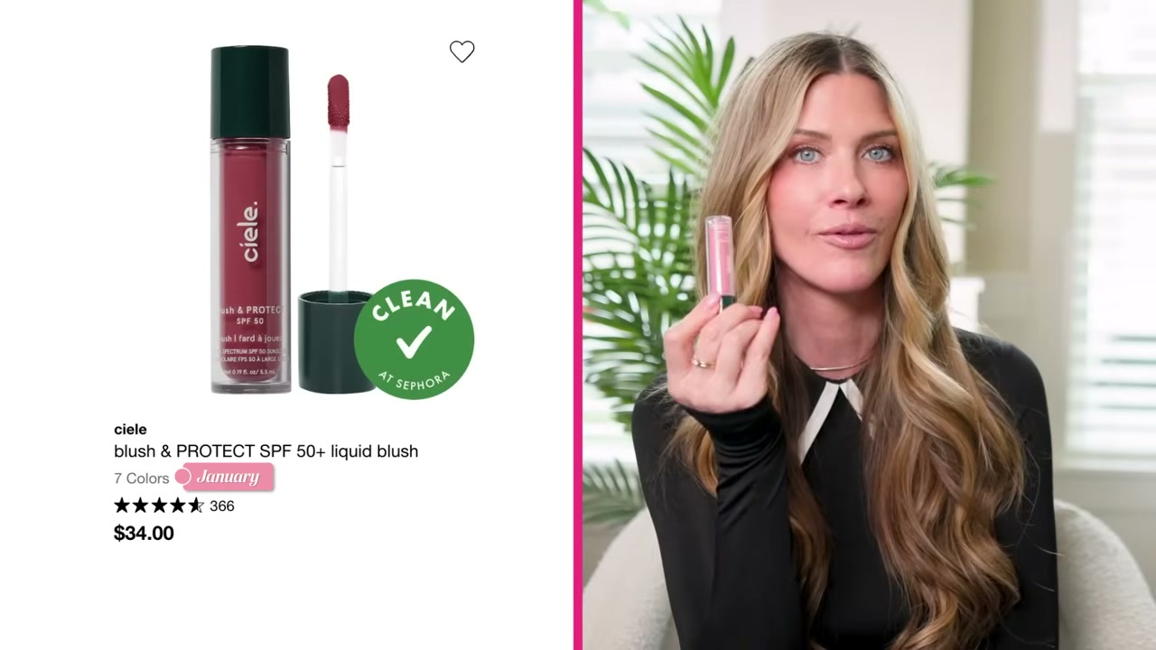 @pennsmithskincare reviewing Ciele Blush & Protect at 22:49 in a YouTube Shorts video