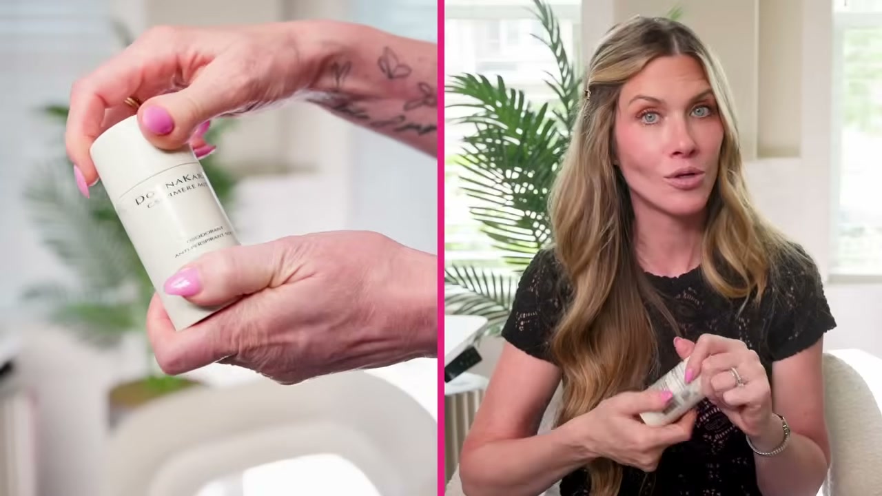@pennsmithskincare reviewing Donna Karan Cashmere Mist Deodorant at 17:07 in a YouTube Shorts video