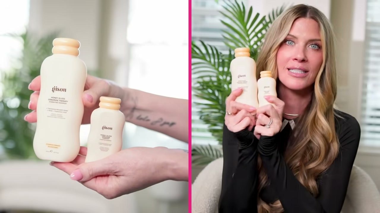 @pennsmithskincare reviewing Gisou Honey Gloss Ceramide Therapy Mask at 40:58 in a YouTube Shorts video