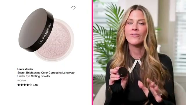@pennsmithskincare reviewing Laura Mercier Secret Brightening Under Eye Powder at 30:50 in a YouTube Shorts video